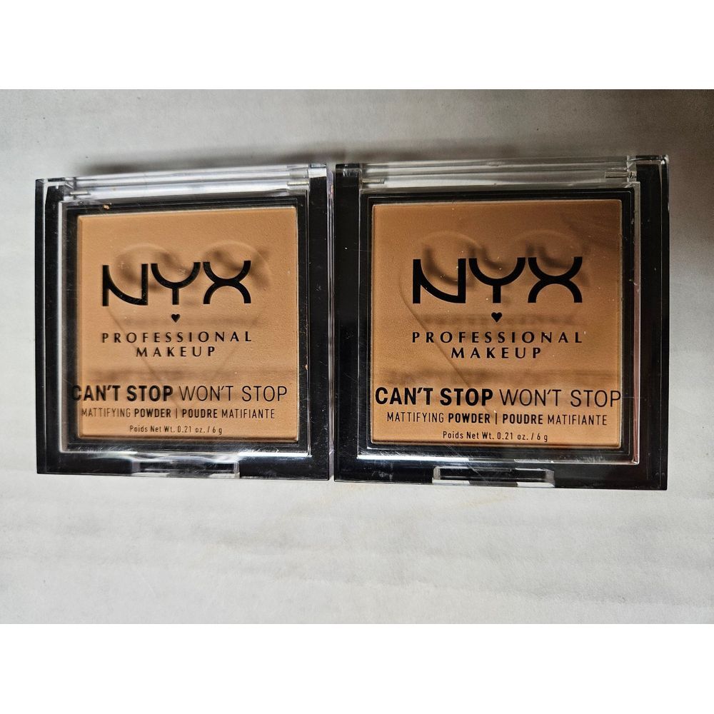 NYX Mattifying‎ Powder Tan x 2 New
